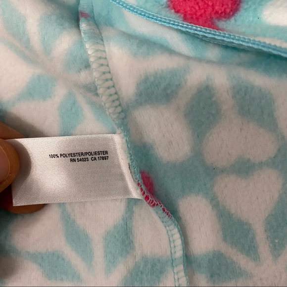 Baby Girl Footed Sleeper with Zip; Old Navy; 18-24 Months - Picture 6 of 7